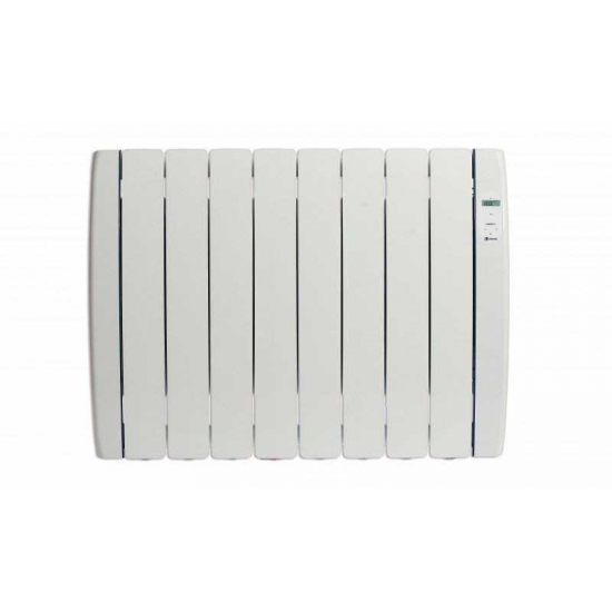 Radiador emisor térmico fluido Haverland RCTT8C, 8 elementos, 1200W, Wifi Connect, blanco